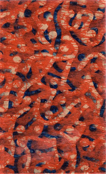 stock image Handmade Paper, Red Abstract