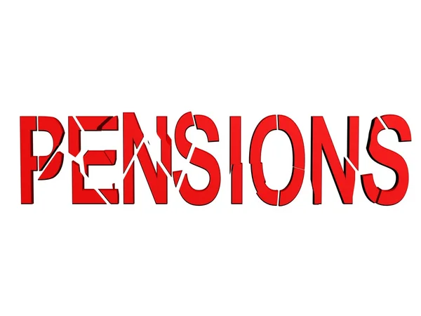 Pensions — Stock Photo, Image