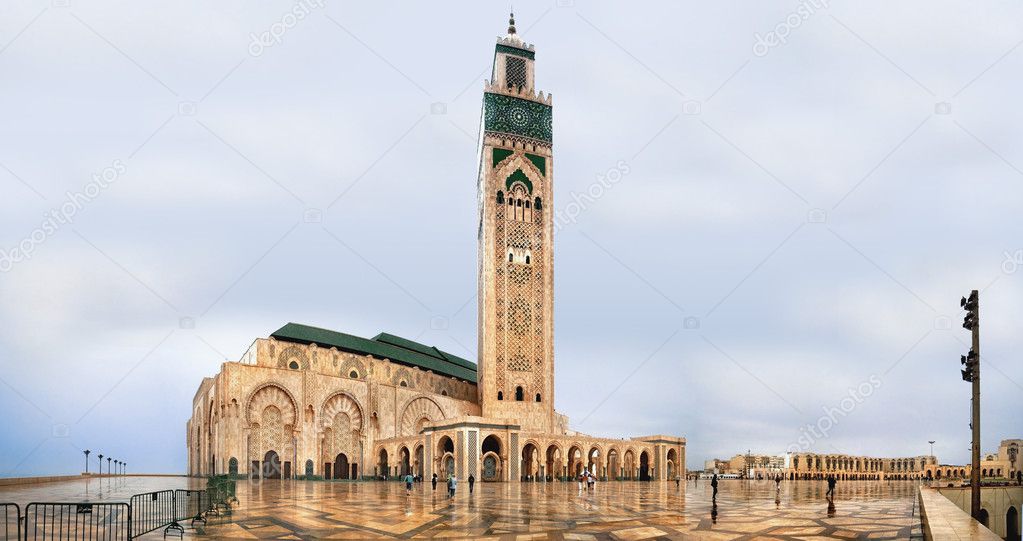 The Hassan II mosque. Casablanca, Morocco