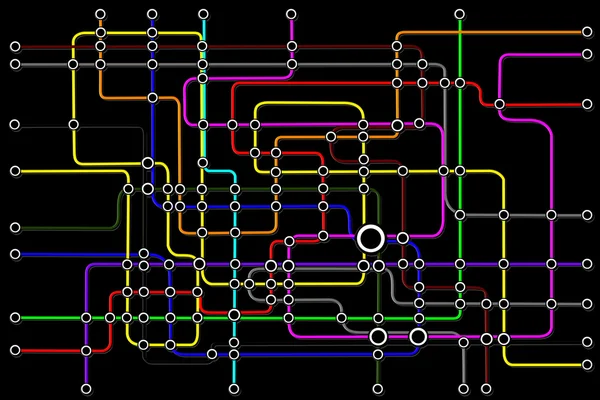 stock image Subway Network Connections Concept