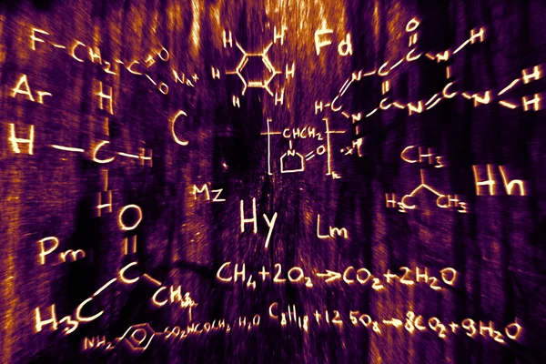 Illustrazione chimica della scienza 02 — Foto Stock