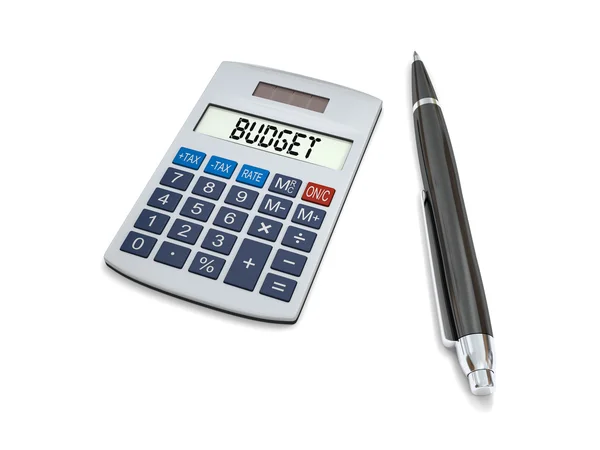 Orçamento de cálculo — Fotografia de Stock