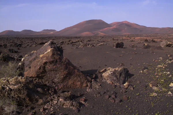 火山の砂漠 — ストック写真