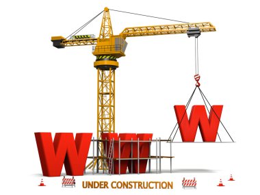 Building website clipart