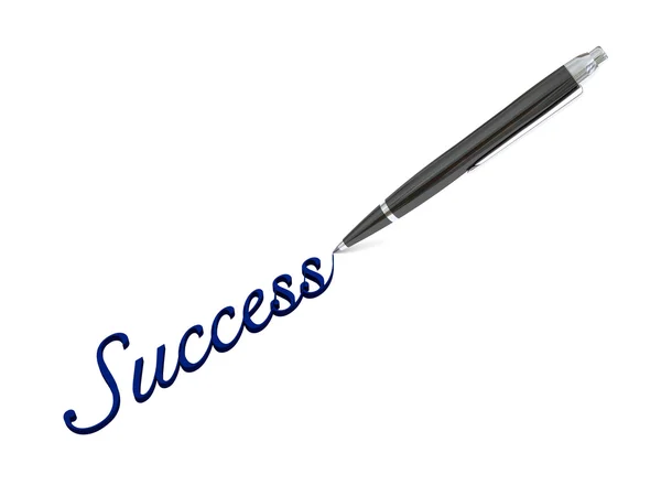 Schrijven succes — Stockfoto