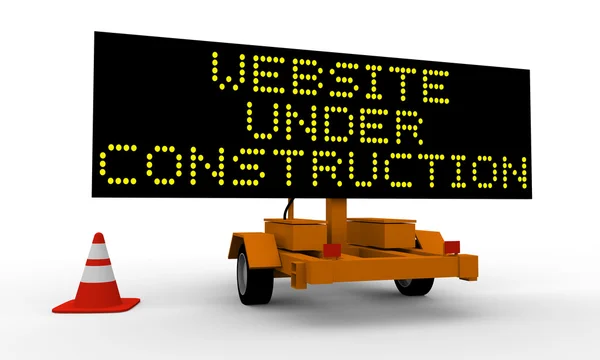 Site web en construction — Photo