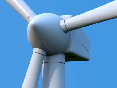 Wind turbine clipart