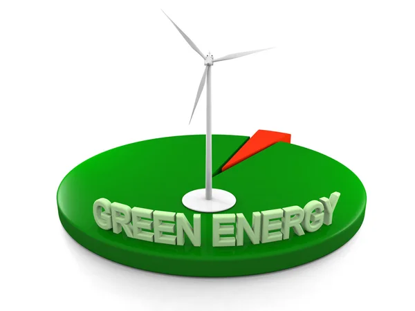 Зеленої енергії — стокове фото