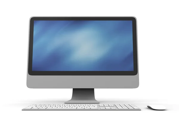 Elegante computer desktop — Foto Stock