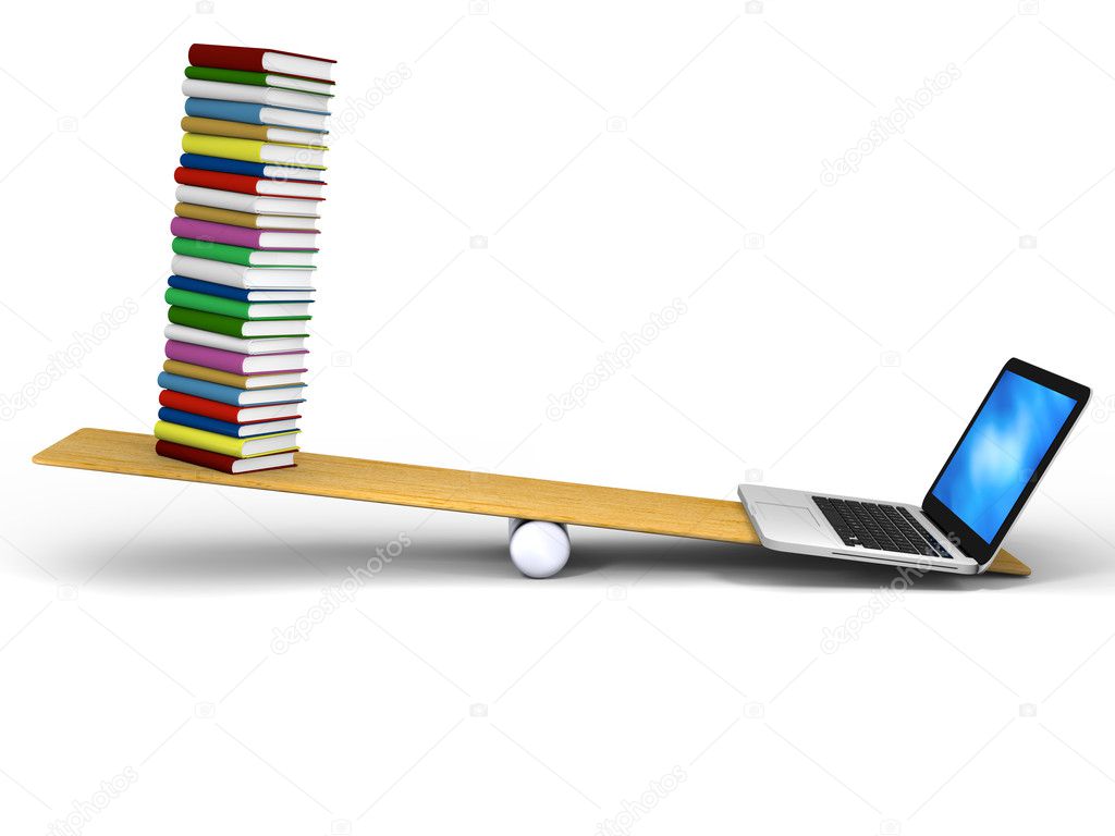 Technology versus books