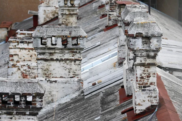 Starych dachów — Zdjęcie stockowe
