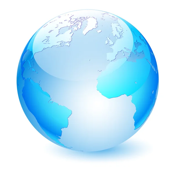 Globe de verre — Image vectorielle