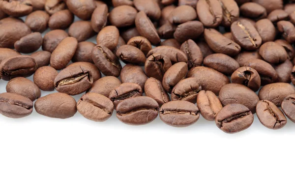 Kávová zrna. — Stock fotografie