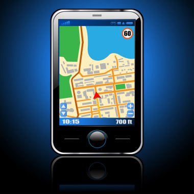 akıllı telefon ile gps navigasyon