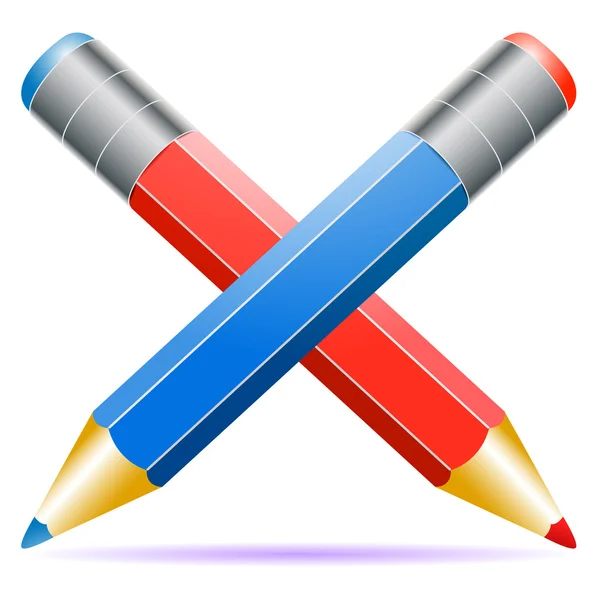 Crayon couleur — Image vectorielle