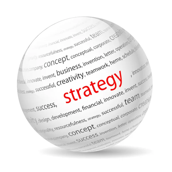Stratégia — Stock Vector