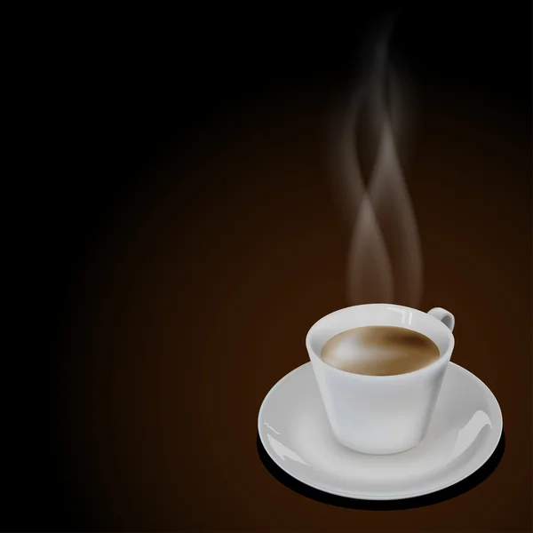 Hrnek káva — Stockový vektor