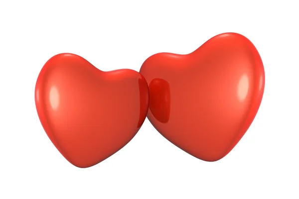 Red hearts. — Stock Photo, Image