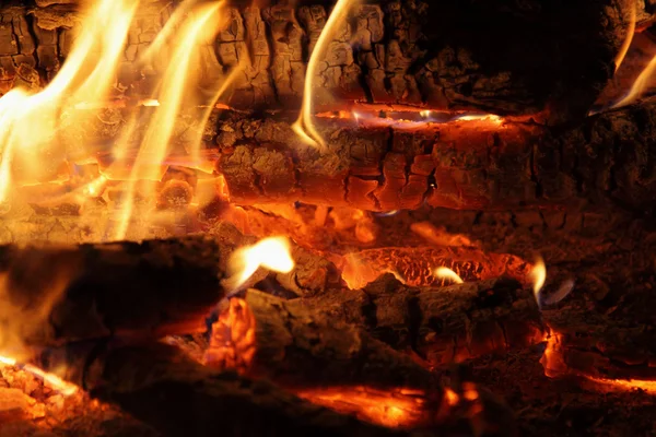 stock image Fire and coals.