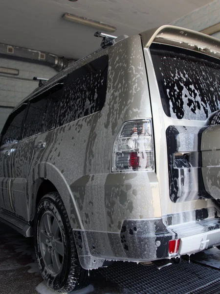 Wassen van de auto — Stockfoto
