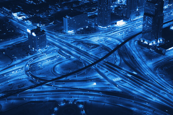 Transport road junction.