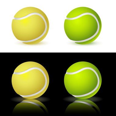 Tennis ball clipart