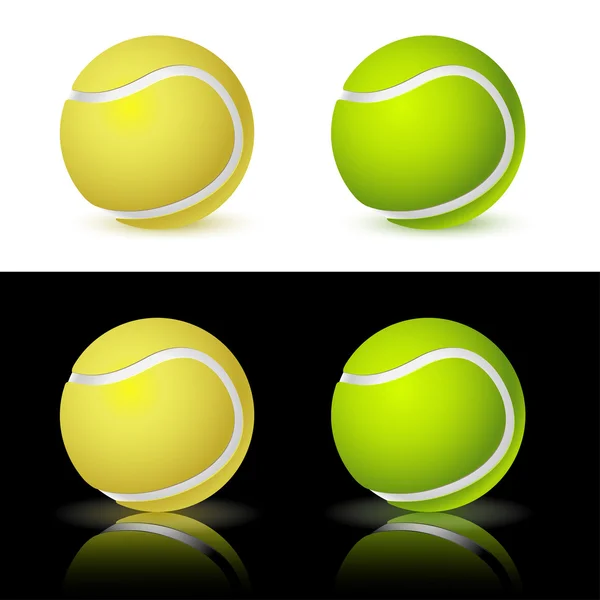 Tennisball — Stockvektor