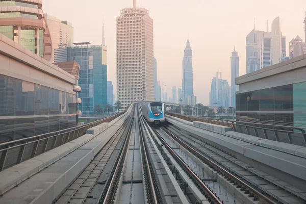 Dubais tunnelbana — Stockfoto