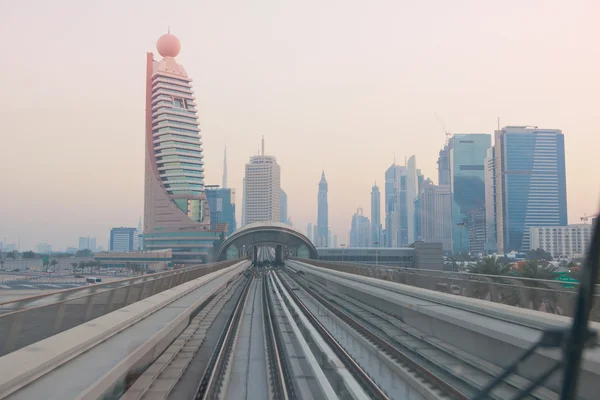 Dubais tunnelbana — Stockfoto
