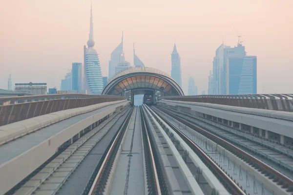 Dubai Metro — стокове фото