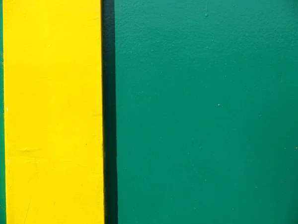Gelbe und grüne Farbflächen — Stockfoto