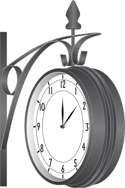 Стенные часы — стоковый вектор