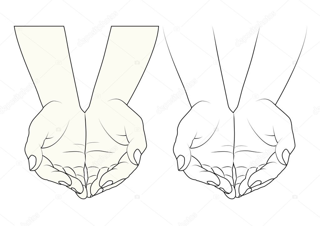 Hands vector
