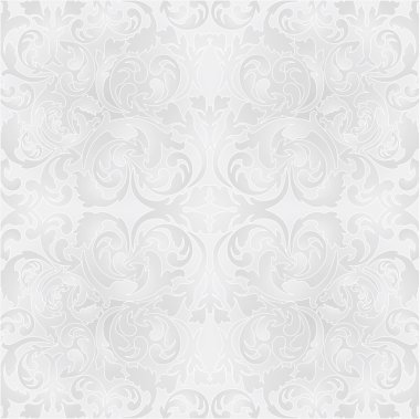 White and gray decorative background clipart