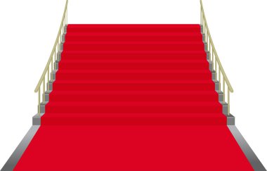 Red carpet clipart