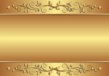 Golden background clipart