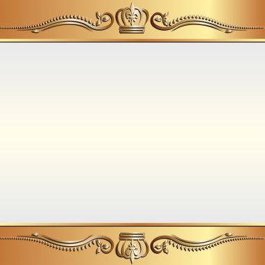 Golden background clipart