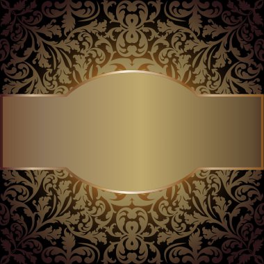 Golden background clipart