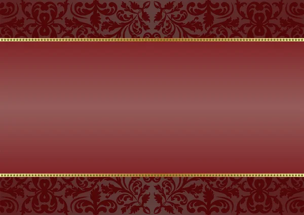 Deep red background — Stock Vector