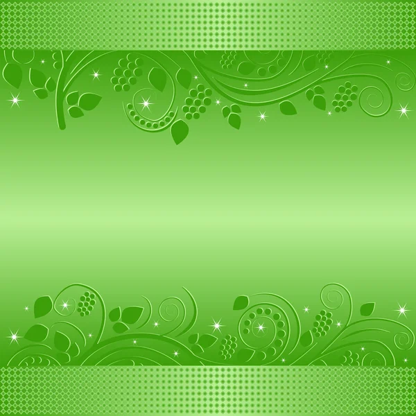 緑の背景 — ストックベクタ