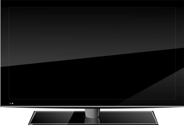 Stylish LCD TV — Stock Vector