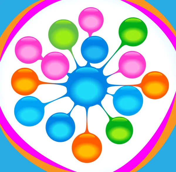 Boules d'abstraction — Image vectorielle