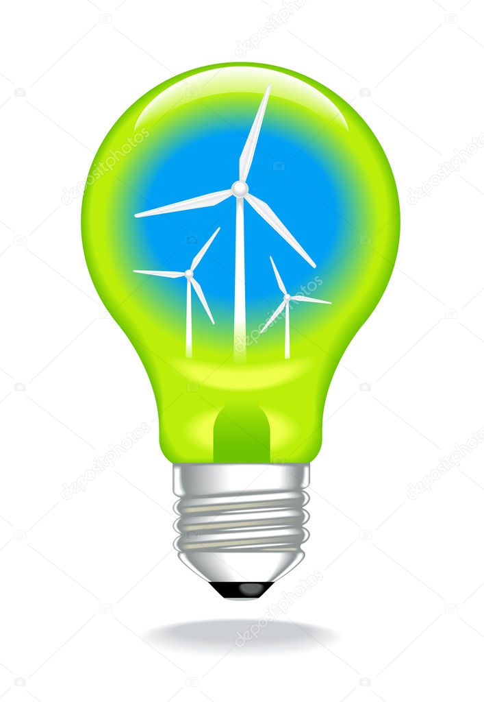 Lamp windpower