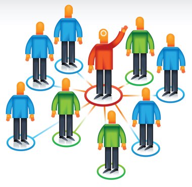 Teamwork-man clipart