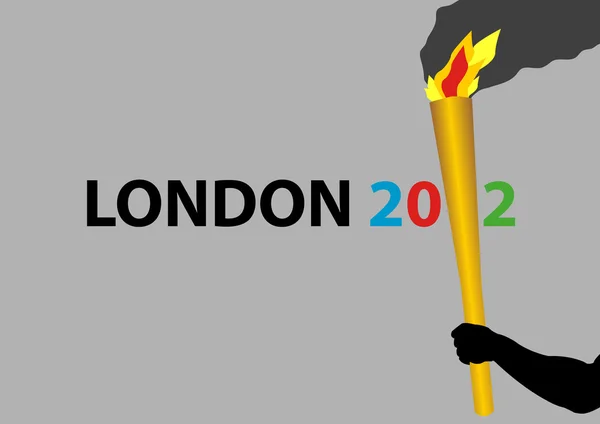 Londres 2012 Vector — Vetor de Stock