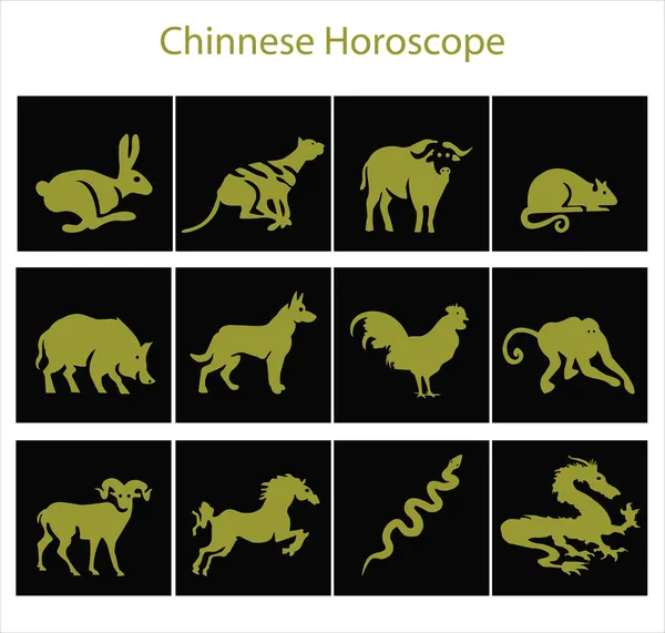 stock vector Chinese Horoscope