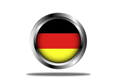 Almanya bayrağı düğmesi