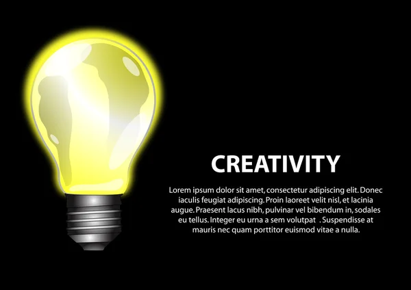 創造性の概念 — ストックベクタ