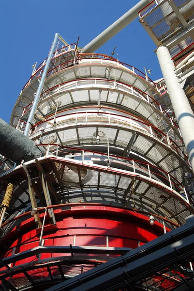 Russische olie-industrie. de raffinaderij processing unit — Stockfoto