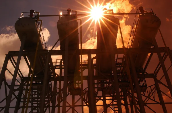 석유와 가스 생산 — 스톡 사진